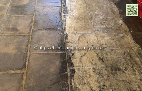 our superb sandstone cleaning process