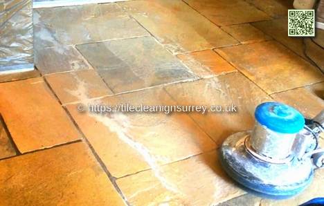 familiarize yourself with our sandstone cleaning technique