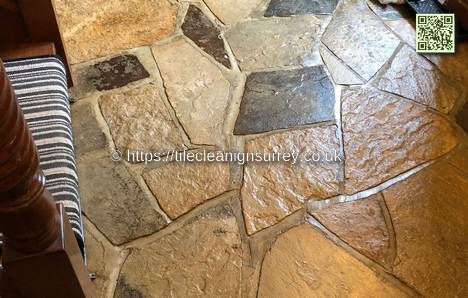 Tile Cleaning Surrey peace of mind promise: relax, your sandstone floors are in good hands with our satisfaction guarantee.